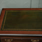 Victorian Mahogany Writing Desk - Kneehole Desk with Green Leather