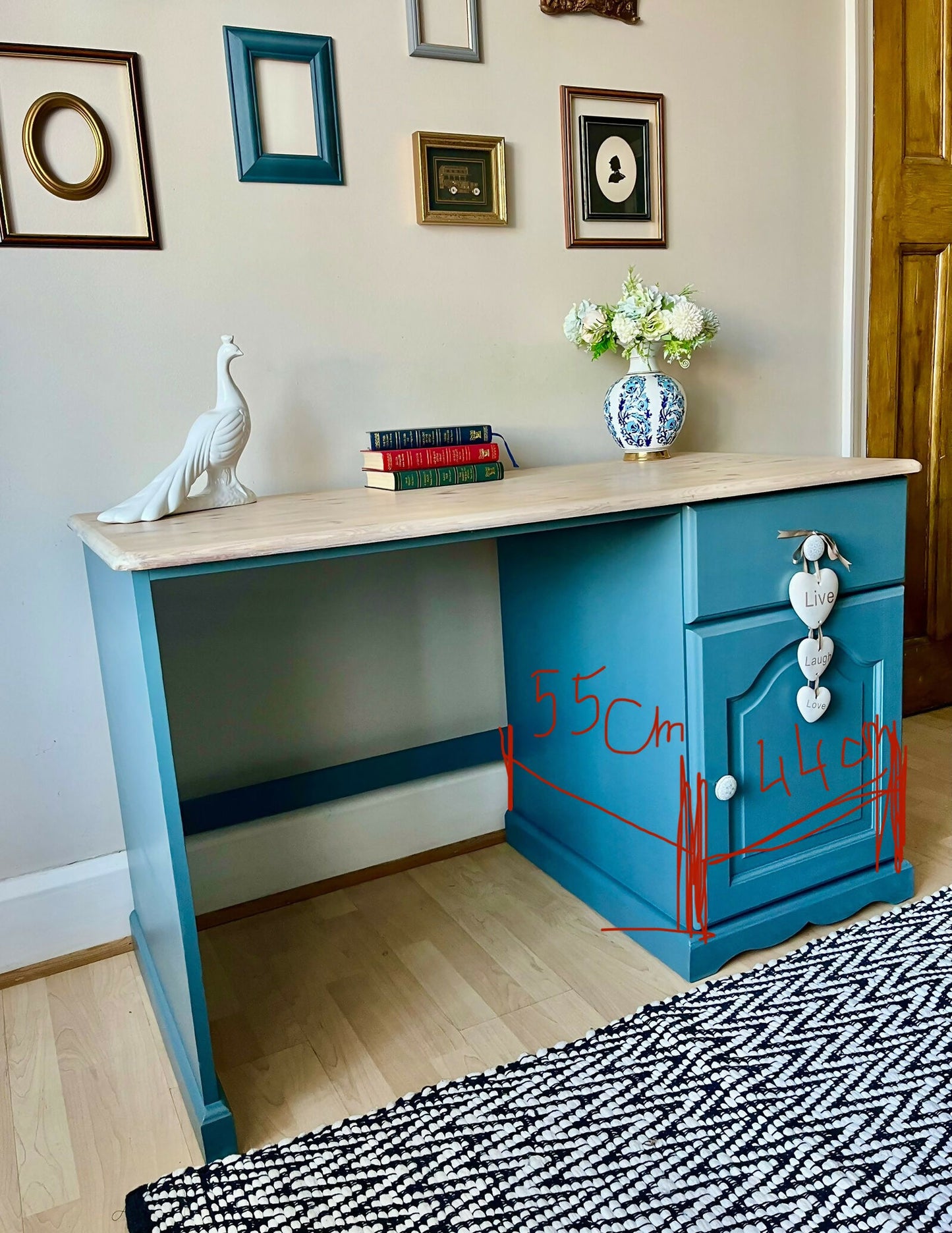 Desk, Dressing Table , Storage, Restored, Solid Pine