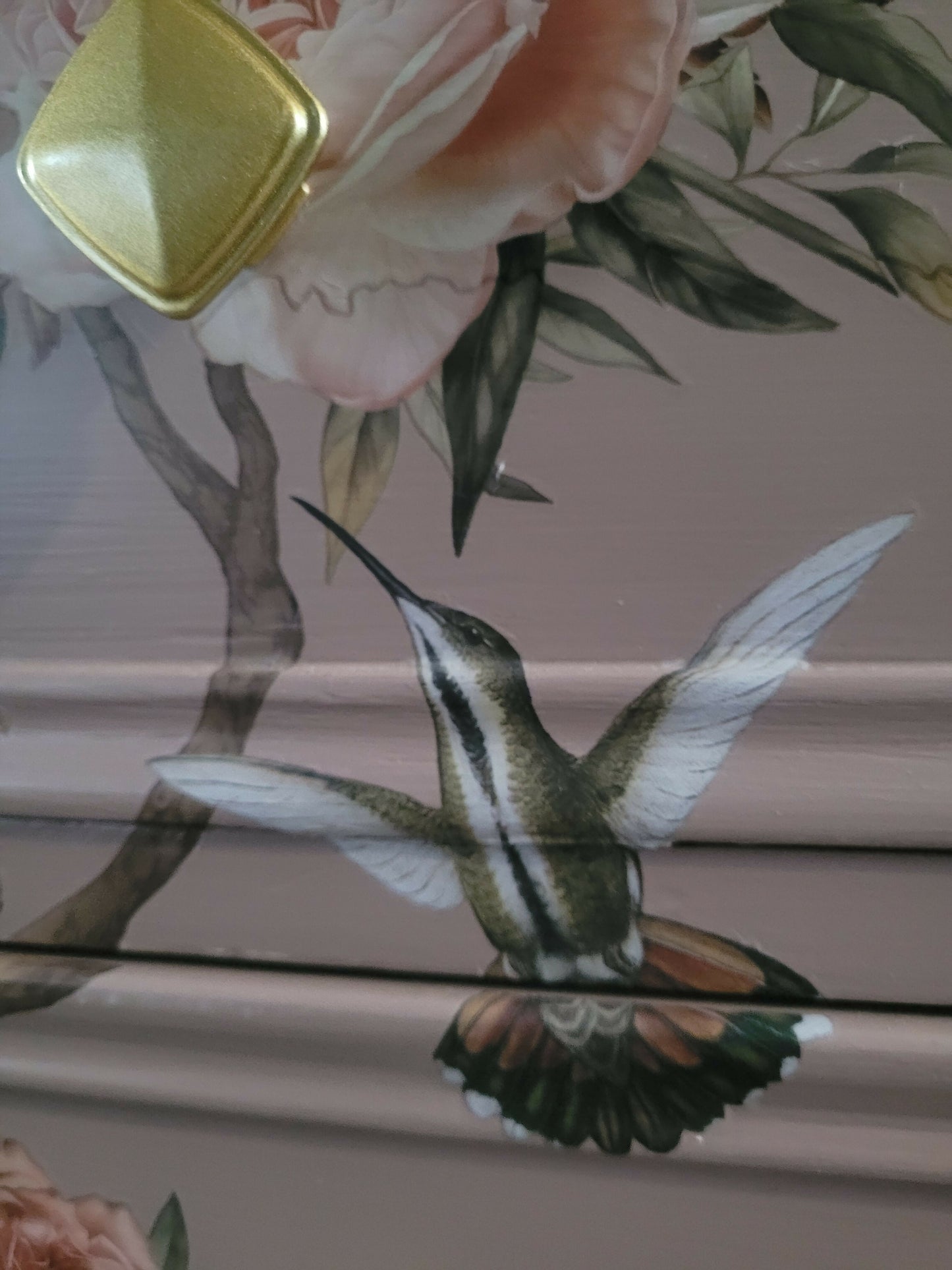 The Hummingbird Collection: A Bespoke Artisan Chest of Drawers