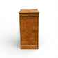 Light Oak Set Of 9 Filing Drawers With Tambour Rolling Front, With Key