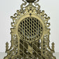Clock Vintage French Style Quartz Ornate Roman Numeral Mantel Clock LOT 6443