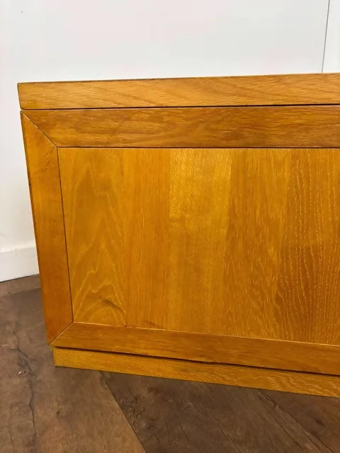Modern Oak Blanket Box