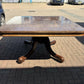 Large Antique Mahogany Dining Table & 8 Chairs.