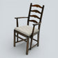 6 Ercol Dining Chairs 1970s Ladderback Inc 2 Carvers FREE Nationwide Delivery*
