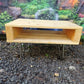 Side Table with hairpin legs