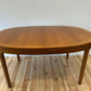 Nathan Mid Century Teak Dining Table Extendable Vintage MCM Extending Table