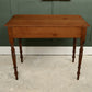 Pitch Pine Console Table / Writing Desk - Arts & Crafts