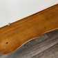 Coat Rack Antique French Oak Carved Wall Coat Hanger 5 Brass Hooks LOT 3506