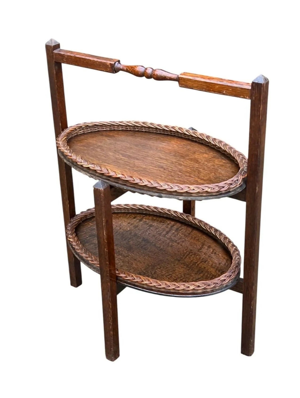 Military side table made by Dunstan’s WWI blinded soldier .