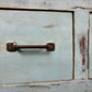Vintage Indian Reclaimed Rustic Sideboard With 18 Drawers - In Duck Egg Blue