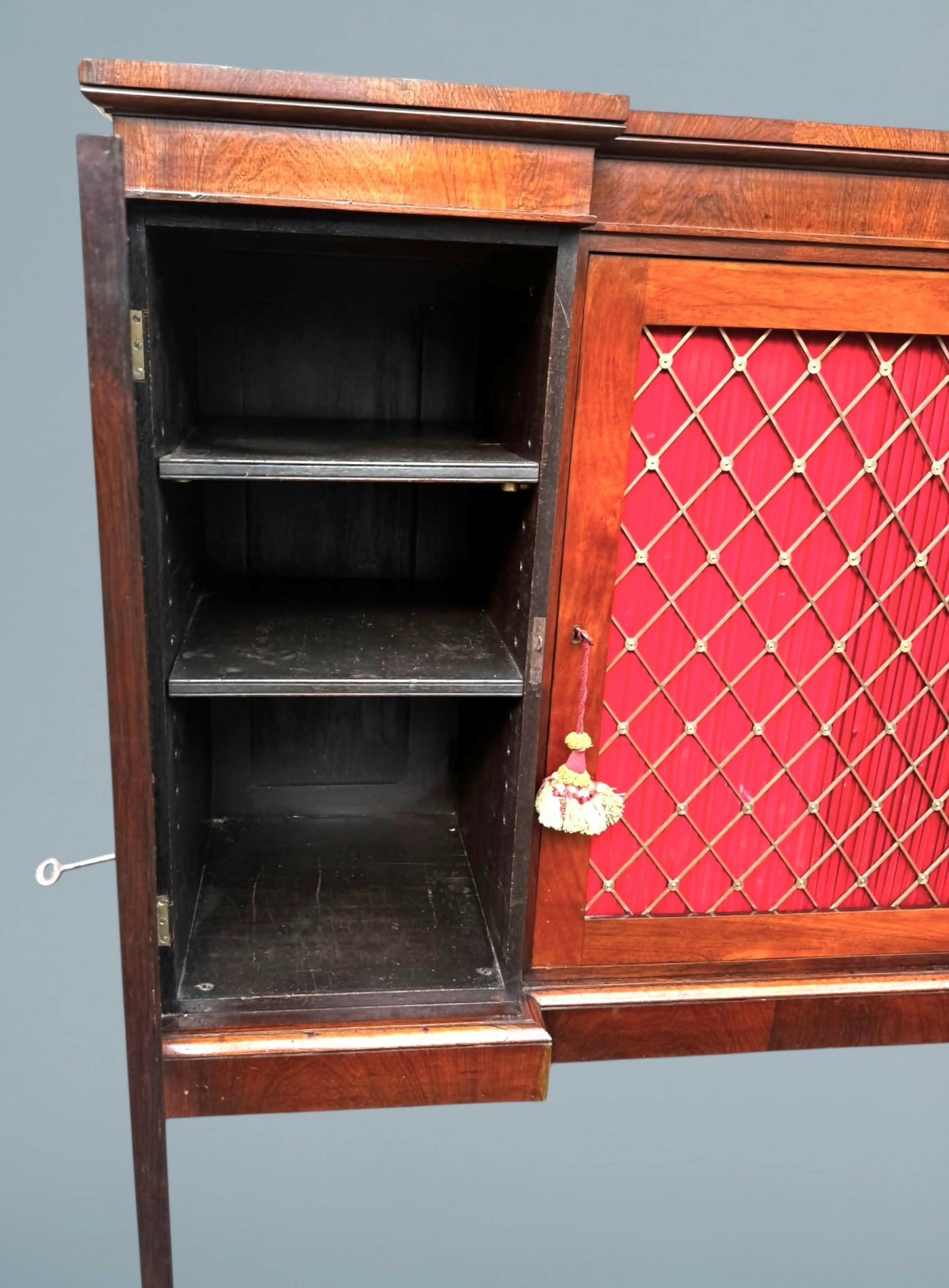 Regency Rosewood Breakfront Chiffonier / Sideboard