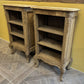 Pretty Pair French Oak Shelves