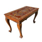 Mid century vintage inlaid Walnut coffee table