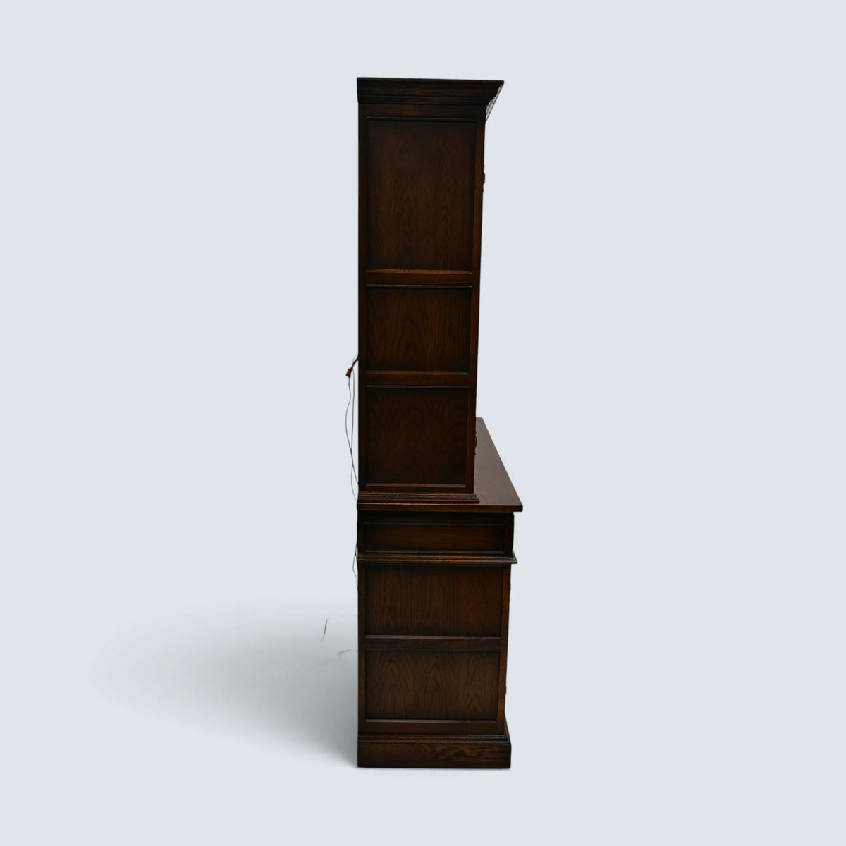 Old Charm Lancaster Sideboard Display Cabinet Tudor Brown FREE UK Delivery*