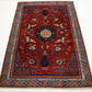Antique Handmade Chinese Khotan Rug/Carpet Geometric Design FREE UK Delivery. SBR7123/2704B