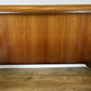 Bed Vintage French Style Sleigh Double Bed Frame Carved Headboard LOT 6411