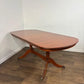 Vintage Yew Wood Extending Dining Table