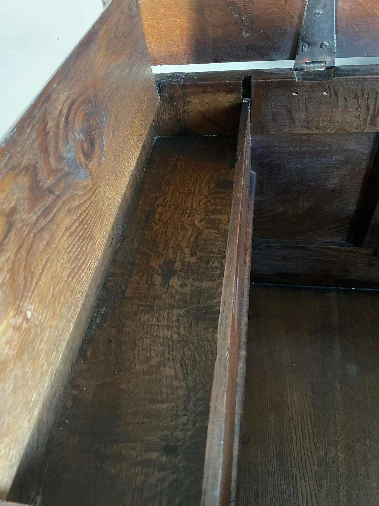 An antique 18th century mule chest / blanket box