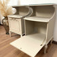 French Louis style bedside cabinets