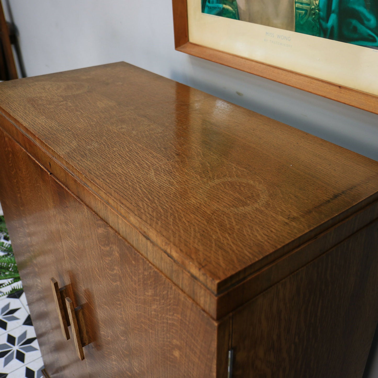 Oak Cocktail Cabinet Drinks Cabinet 1930s