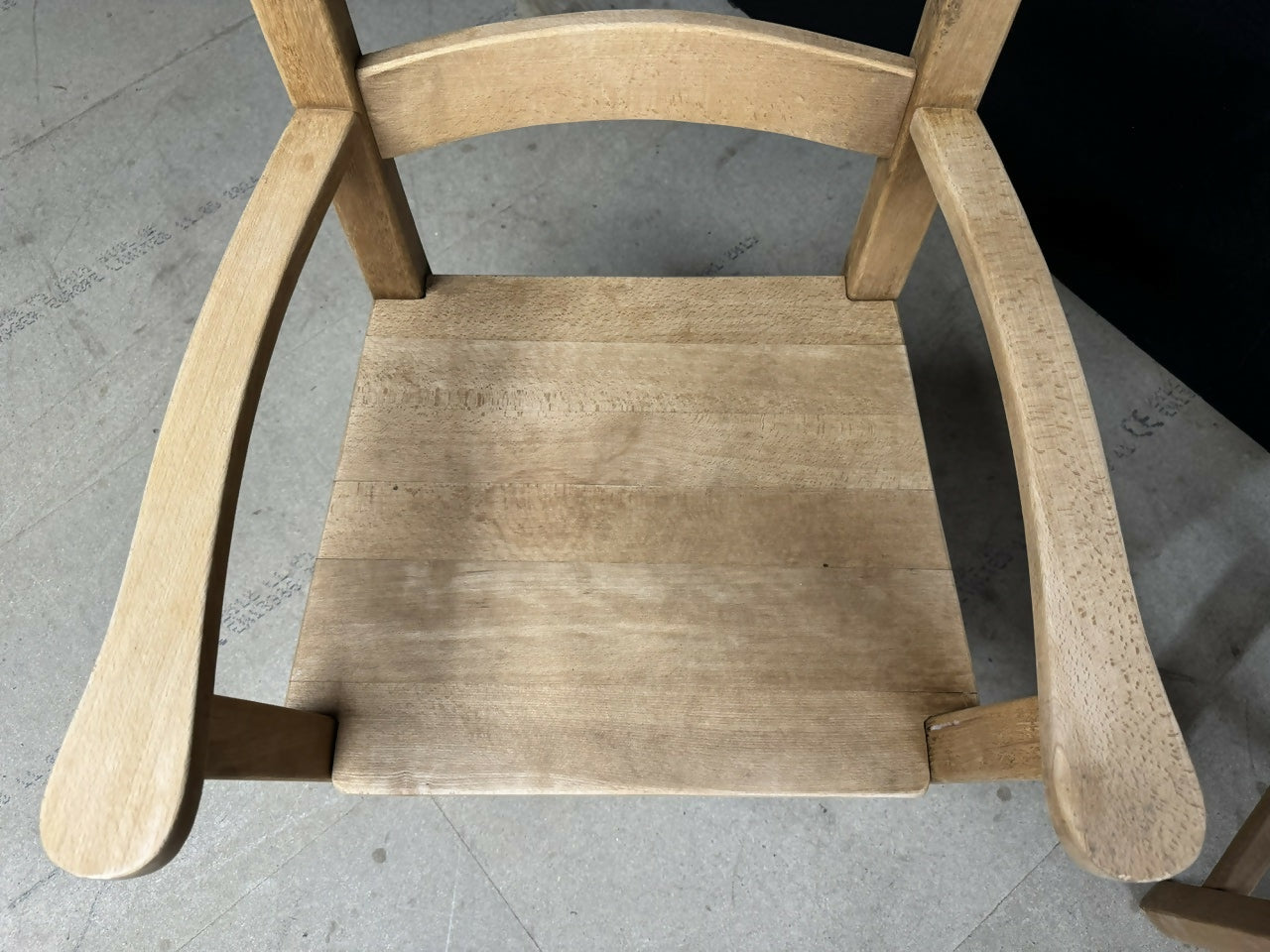 Set 6 Bleached Oak Farmhouse Dining Chairs