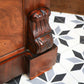 Scottish Mahogany Chest of Drawers Two Short Over Three Long Scroll Corbels