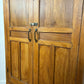 Large Vintage Indian Reclaimed Wood Storage Cupboard