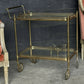 French Brass Cocktail Trolley