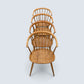 4 Ercol Windsor Dining Chairs Bow Back Cowhorn Light Model 449 FREE UK Delivery*