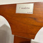 Contemporary Mahogany Glazed Three Door Glazed Bookcasec