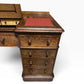 19th-Century Victorian Pedestal Desk