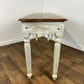 Reproduction French Country Style Acacia Wood Console Table