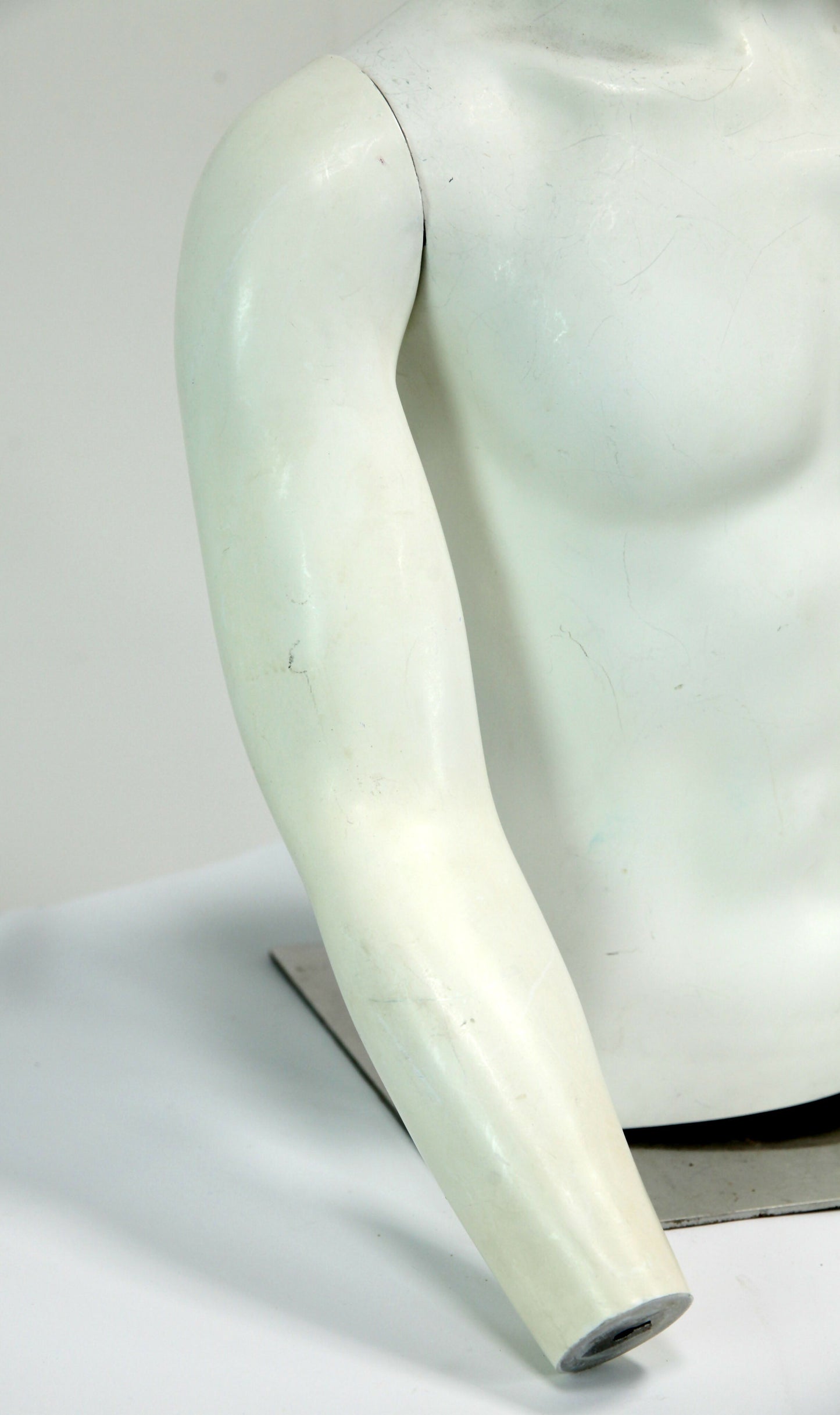 Male Mannequin With Chrome Stand Removable Arms FREE UK Delivery. SBR4734/1604XX