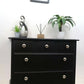 Stag Minstrel Chest Of 5 Drawers In Black