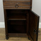 Pair of Bedside Tables Vintage French Style Nightstands Carved Cabinets LOT 6222