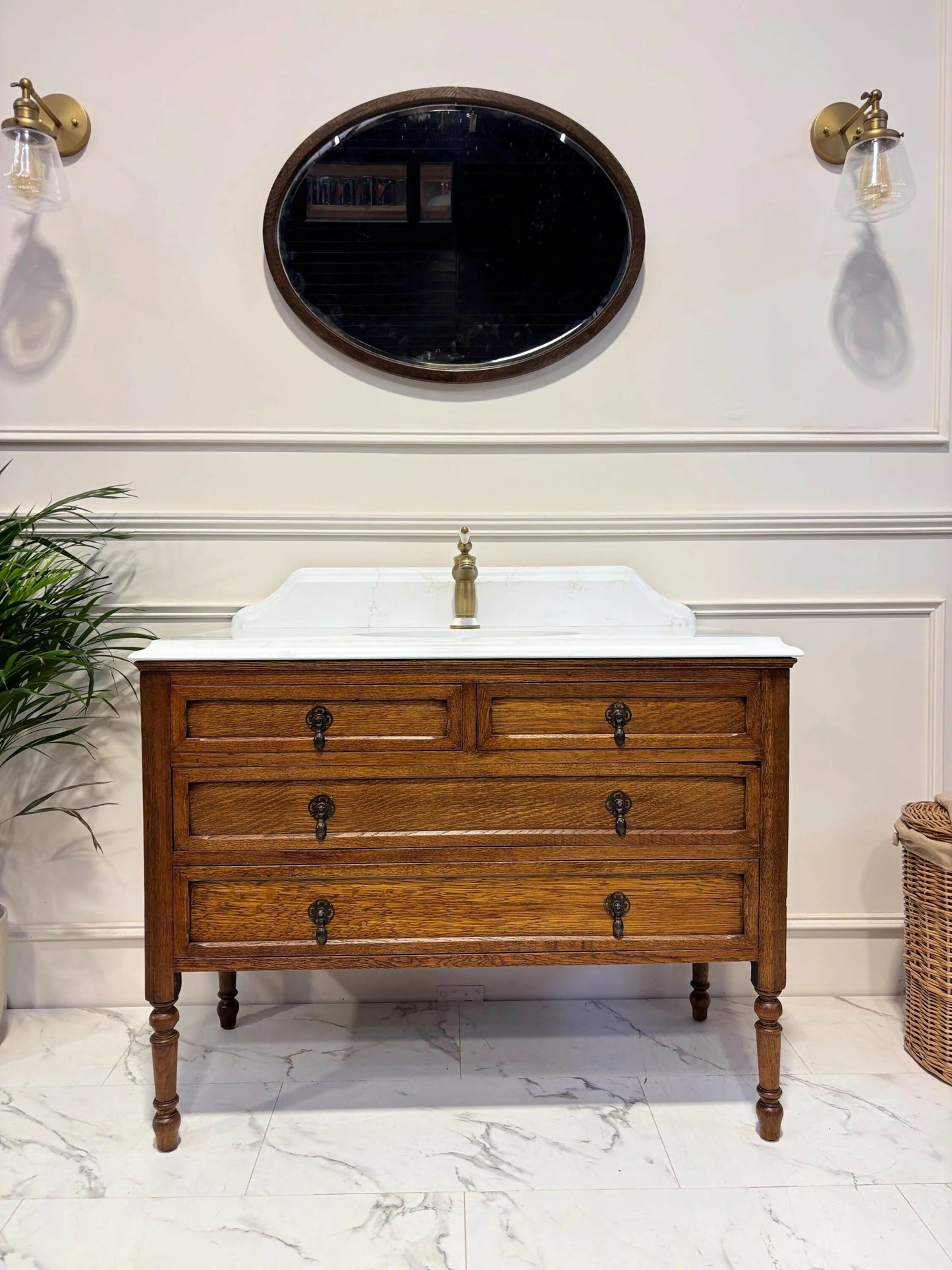 Bathroom Vanity Unit Made to Order Vanity Unit Custom Made Bathroom Furniture Antique Traditional Bathroom Washstand Basin Unit