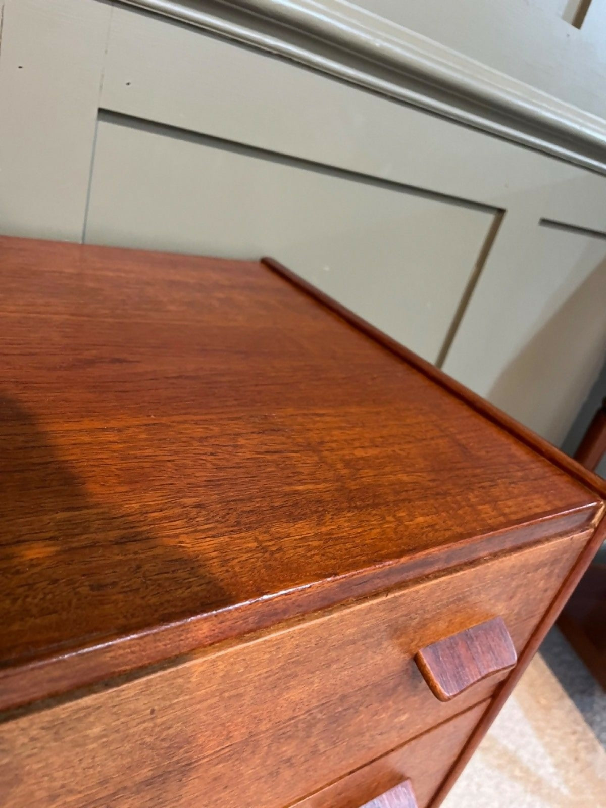 Danish Teak Chest Of Drawers By Carl Aage Skov For Munch Mobler 1956