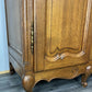 Wardrobe Vintage French Louis XVI Style Oak Four Door Carved Armoire LOT 4795