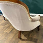 Victorian Mahogany Chaise Longuemm