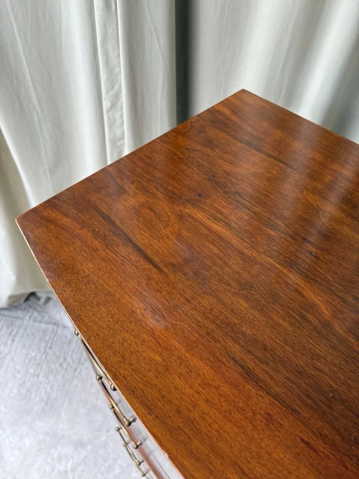Vintage Tallboy Early Mid Century Chest Of Drawers Retro Scandi Danish R1207