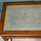 Edwardian Mahogany Writing Desk - Kneehole Desk with Green Leather