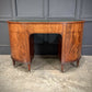 Edwardian Mahogany Vintage Kidney Shaped Desk
