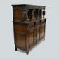 Oak Court Cupboard Buffett Sideboard By Skull (Ercol) Vintage FREE UK Delivery
