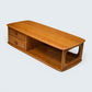 Ercol Minerva Coffee Table On Casters 2 Drawers Light Finish FREE UK Delivery