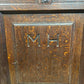 Georgian Oak Three Panel Coffer with Initials ‘MH’