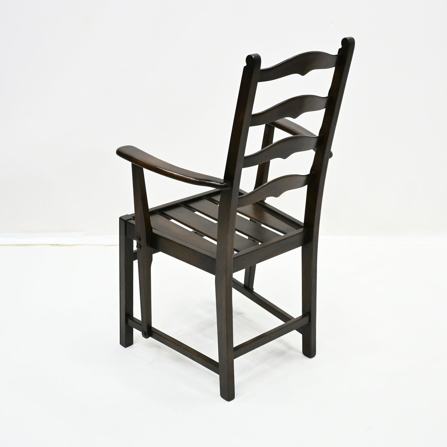 4 Ercol Dining Chairs Model 715(A) Ladder Back Inc 2 Carvers FREE UK Delivery*. SBR10001/2301E