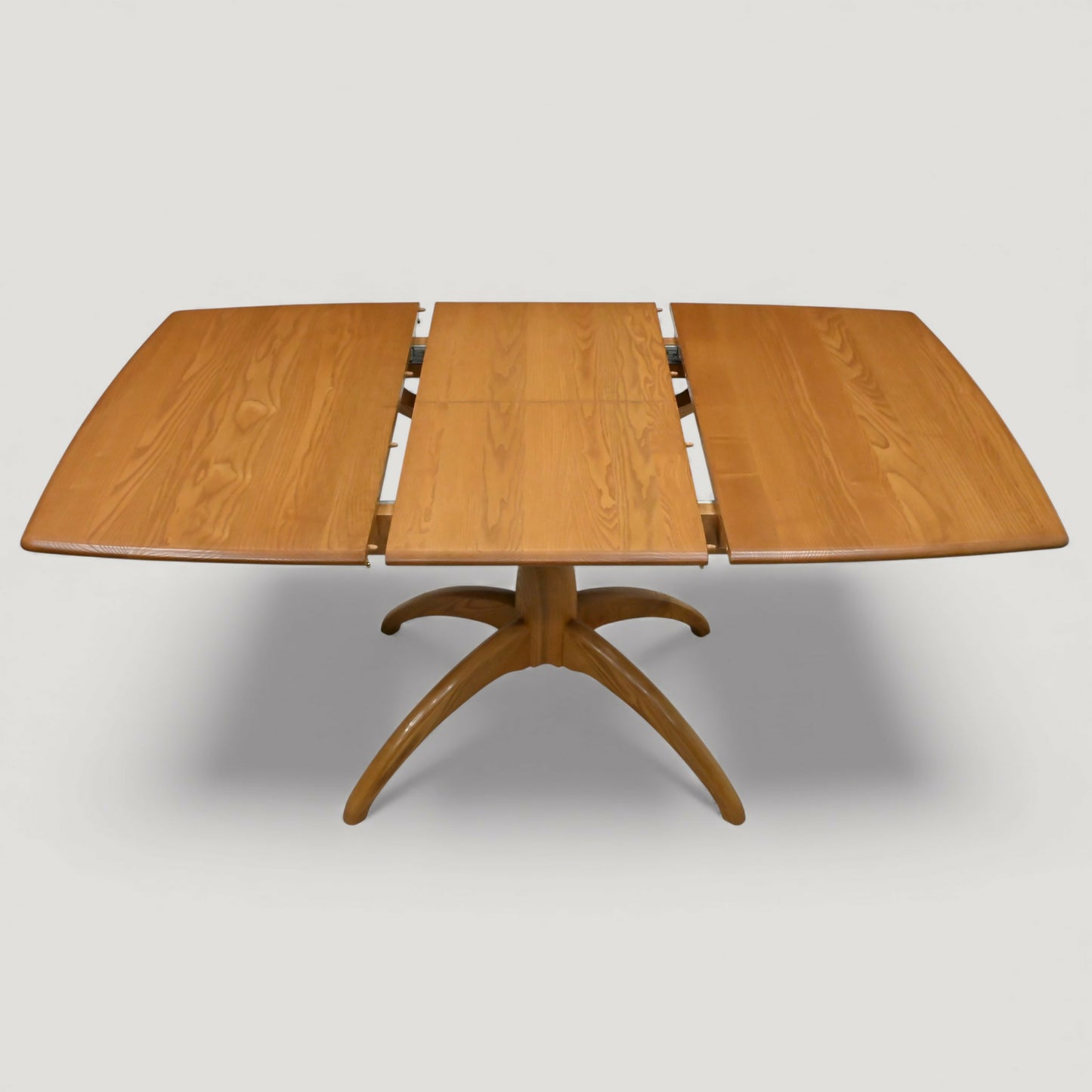 Ercol Windsor Dining Table Extending Pedestal Light Finish 1192 FREE UK Delivery. SBR10974/2509E