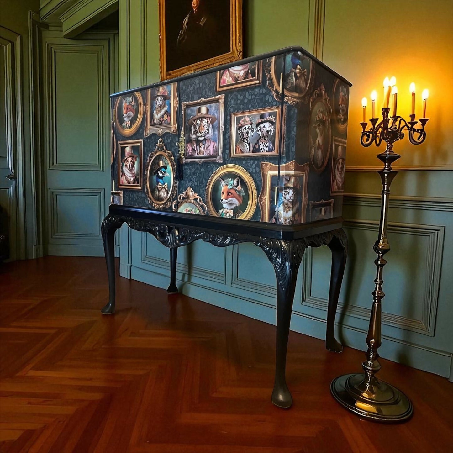 Vintage Cocktail Drinks Cabinet