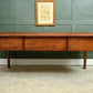 Huge Antique Oak Desk with Leather Top - 180 x 100 cm