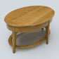 Ercol Style Coffee Table H45cm W 109.5cm D 43cm Light Oak FREE UK Delivery